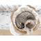 Show in main carousel: Mau Uni 41-in Faux Fur Basket Bed Cat Tree, White slide 4 of 10