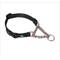 Show in main carousel: Max and Neo Dog Gear Nylon Reflective Martingale Dog Collar with Chain, Black, Medium: 16 to 19-in neck, 1-in wide slide 1 of 8