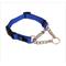 Show in main carousel: Max and Neo Dog Gear Nylon Reflective Martingale Dog Collar with Chain, Blue, Small: 13 to 16-in neck, 1-in wide slide 1 of 7