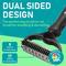 Show in main carousel: Max Power Planet Dual Sided Undercoat Rake Dog & Cat Deshedding Tool, Black slide 2 of 9