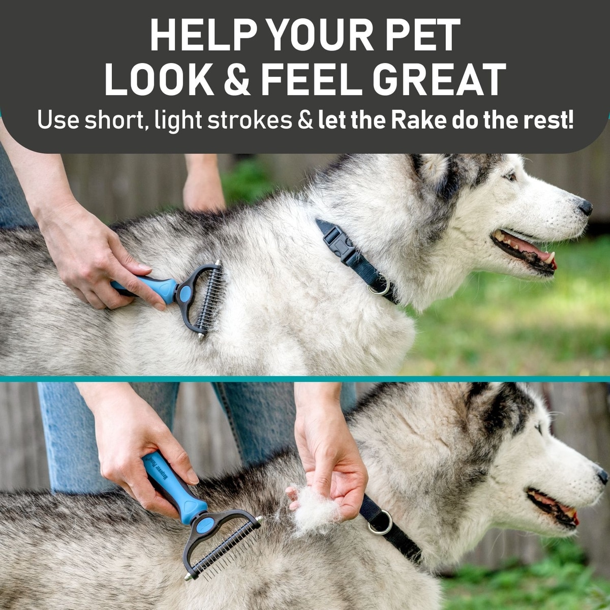 Discontinued - MAX POWER PLANET Dual Sided Undercoat Rake Dog & Cat ...