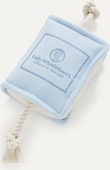 maxbone Bridgerton X maxbone Society Paper Squeaky Plush Dog Toy, Light Blue