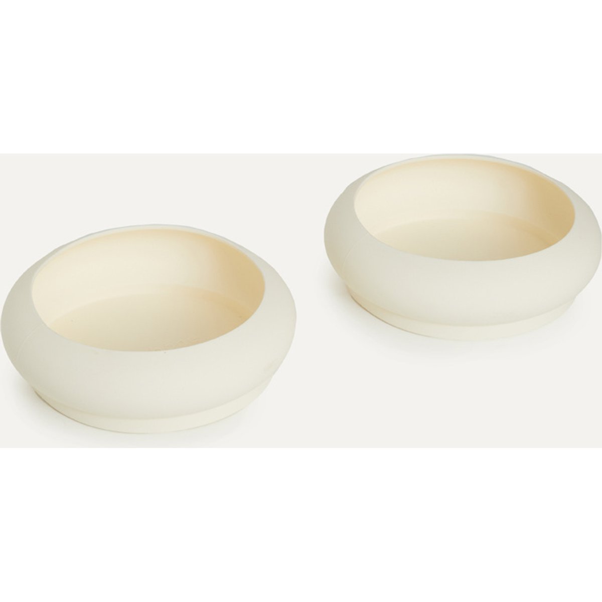 maxbone Bubble Silicone Dog Bowl, Ivory, 6-cup