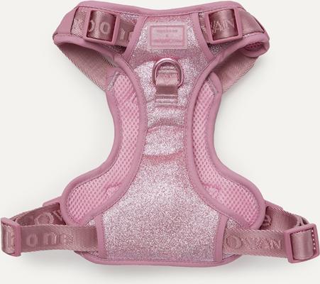 Show full view: maxbone & Christian Cowan Glitz Dog Leash, Harness & Pouch Set, Pink, Small: 10-20 inches slide 5 of 9