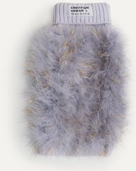 maxbone Christian Cowan Holiday Glitz Jumper Dog Sweater, Periwinkle, Small