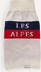 maxbone Les Alpes Jumper Dog Sweater, White, Large slide 1 of 4