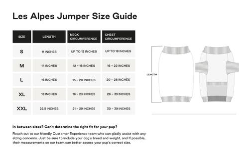 Show full view: maxbone Les Alpes Jumper Dog Sweater, White, Small slide 5 of 5