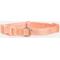 Show in main carousel: maxbone Signature Nylon Dog Collar, Coral Peach, Small: 15-in neck, 5/8-in wide slide 1 of 2
