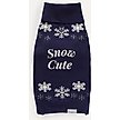 Show in main carousel: maxbone Snow Cute Jumper Dog Sweater, Blue, Large slide 1 of 3