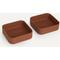 Show in main carousel: maxbone Square Silicone Dog Bowl, Toffee, 4.5-cup slide 1 of 4