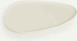 maxbone Triangle Silicone Dog Placemat, Ivory, Medium