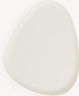 Show full view: maxbone Triangle Silicone Dog Placemat, Ivory, Medium slide 2 of 5