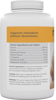Show full view: maxxipaws maxxicalm Calming Aid for Dogs, 120 tablets slide 9 of 12