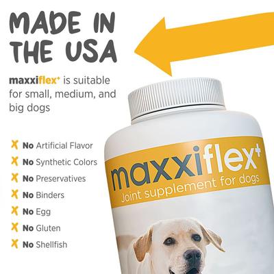 Show full view: maxxipaws maxxiflex+ Dog Joint Supplement, 120 tablets slide 8 of 12