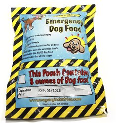Mayday Emergency Dry Dog Food, 8-oz bag, 5 count