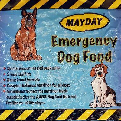 Show full view: Mayday Emergency Dry Dog Food, 8-oz bag, 5 count slide 5 of 6
