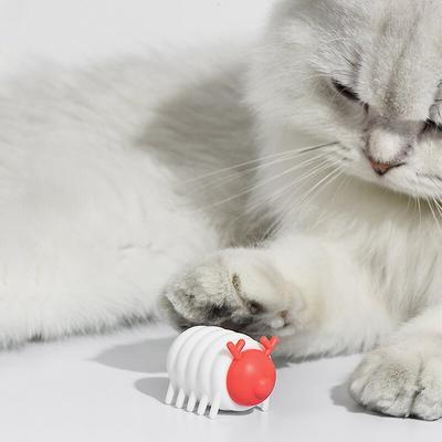 Show full view: Mayitwill Little Snow Monster Automatic Cat Toy slide 2 of 7