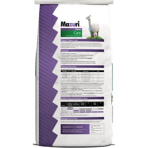 Mazuri Alpaca Care Pellets Alpaca Food, 40-lb bag