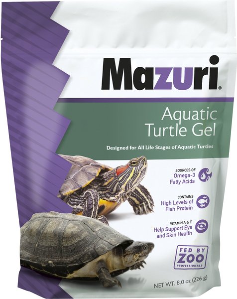 Mazuri Aquatic Turtle Gel, 8-oz bag