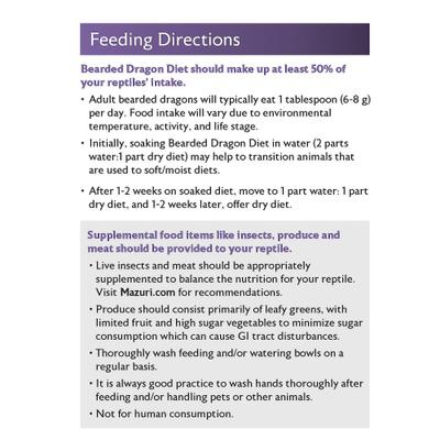 Show full view: Mazuri Bearded Dragon Food, 8-oz bag slide 8 of 9