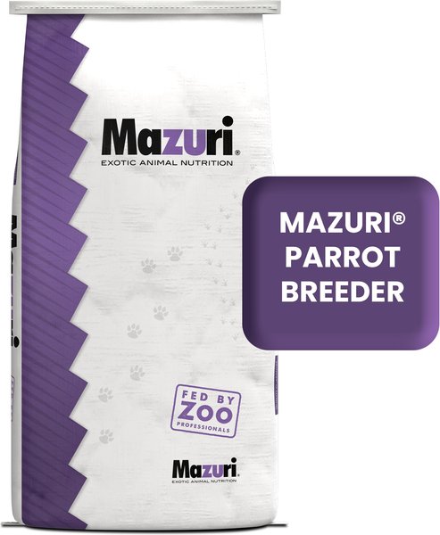 MAZURI Breeder Parrot Food, 25-lb Bag - Chewy.com
