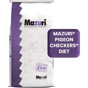 Mazuri Checkers Pelleted Pigeon Food, 50-lb bag