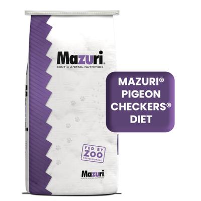 Show full view: Mazuri Checkers Pelleted Pigeon Food, 50-lb bag slide 1 of 6