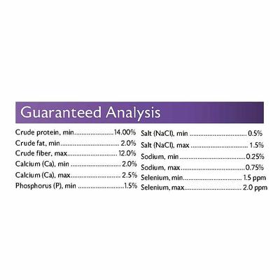Show full view: Mazuri Chews Mini Cube Llama Food, 50-lb bag slide 6 of 7