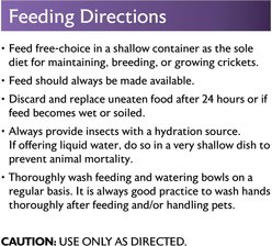 Mazuri Cricket Maintenance & Breeder Food, 50-lb bag slide 2 of 6