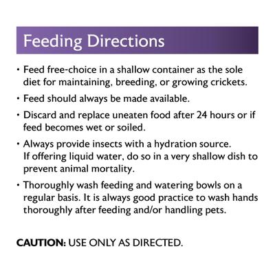 Show full view: Mazuri Cricket Maintenance & Breeder Food, 50-lb bag slide 5 of 6