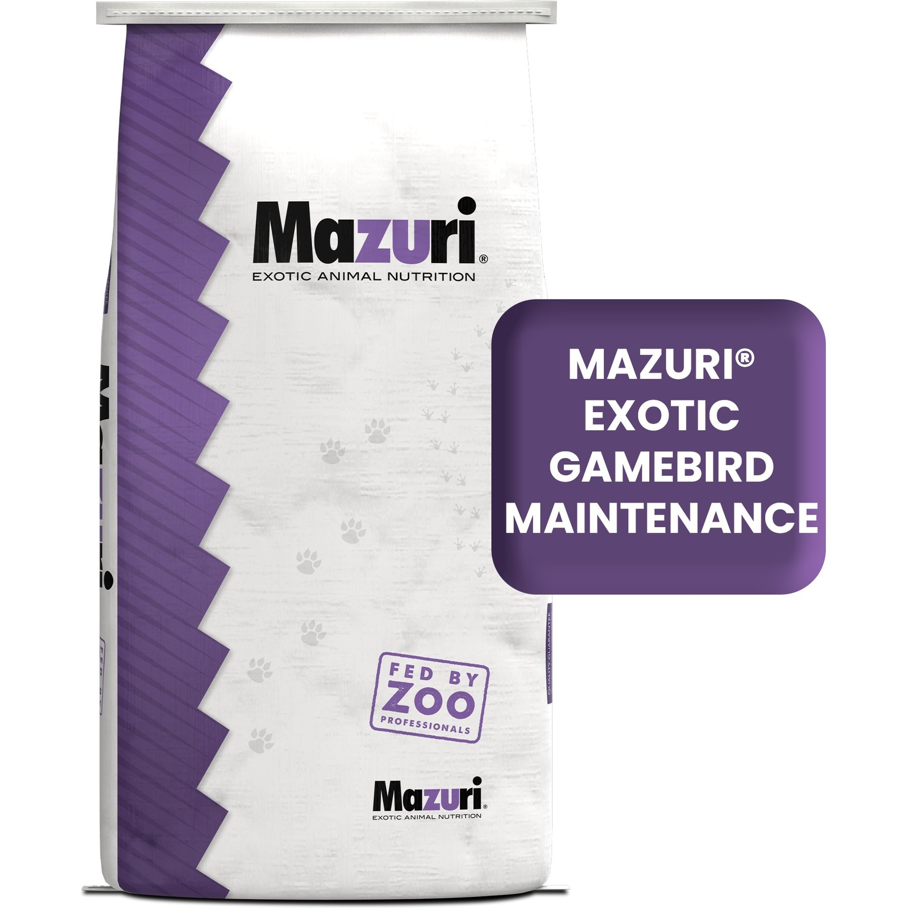 Mazuri Exotic Gamebird Maintenance Food, 40-lb bag