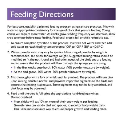 Show full view: Mazuri Hand Feeding Formula Bird Food, 4-lb bag slide 7 of 10