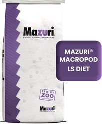 Mazuri Macropod LS Low Starch Kangaroo & Wallaby Feed, 40-lb bag