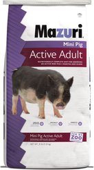 Mazuri Mini Pig Active Adult Food, 25-lb bag
