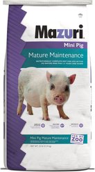Mazuri Mini Pig Mature Maintenance Food, 25-lb bag slide 1 of 9