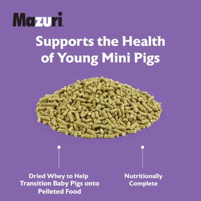 Show full view: Mazuri Mini Pig Youth Feed, 25-lb bag slide 7 of 11
