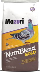 Mazuri Nutriblend Gold Extruded Pigeon Food, 50-lb bag