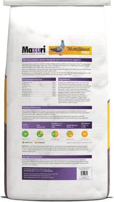 Show full view: Mazuri Nutriblend Gold Extruded Pigeon Food, 50-lb bag slide 2 of 9