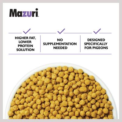 Show full view: Mazuri Nutriblend Gold Extruded Pigeon Food, 50-lb bag slide 4 of 9