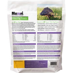 Mazuri Oat & Honey Mini Pig Treats, 3.5-lb bag