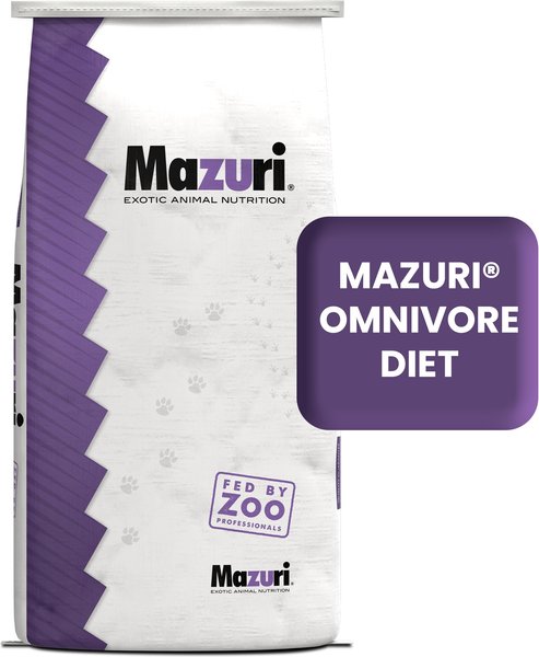 Mazuri Omnivore Zoo Animal & Wildlife Biscuit Food, 40-lb bag