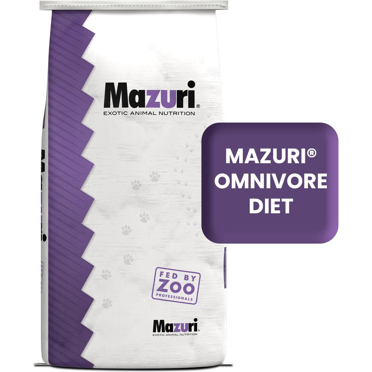 Mazuri Omnivore Zoo Animal & Wildlife Biscuit Food, 40-lb bag