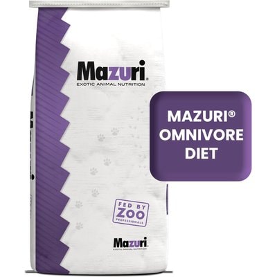 Mazuri Mazuri Omnivore Zoo Animal & Wildlife Biscuit Food, 40-lb bag