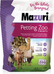 Mazuri Petting Zoo Multi Species Farm Animal Treats, 4.5-lb bag