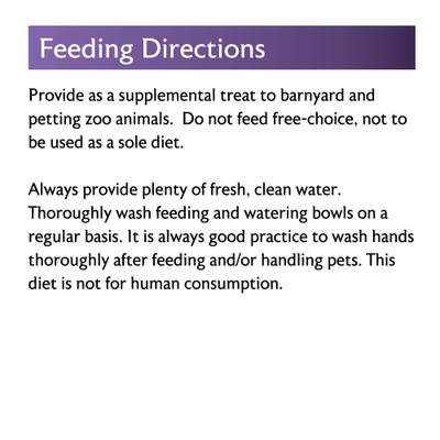 Show full view: Mazuri Petting Zoo Multi Species Farm Animal Treats, 4.5-lb bag slide 6 of 8