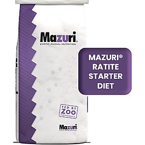 Mazuri Ratite Starter Emu & Ostrich Food, 40-lb bag