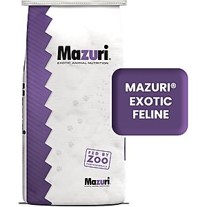 Mazuri Small Exotic Feline Food, 25-lb bag