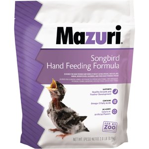 Mazuri Songbird Hand Feeding Formula, 2-lb bag