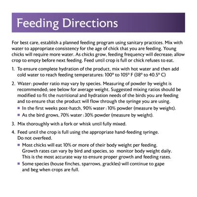 Show full view: Mazuri Songbird Hand Feeding Formula, 2-lb bag slide 7 of 10