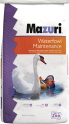 Mazuri Waterfowl Maintenance Floating Duck & Geese Feed, 25-lb bag
